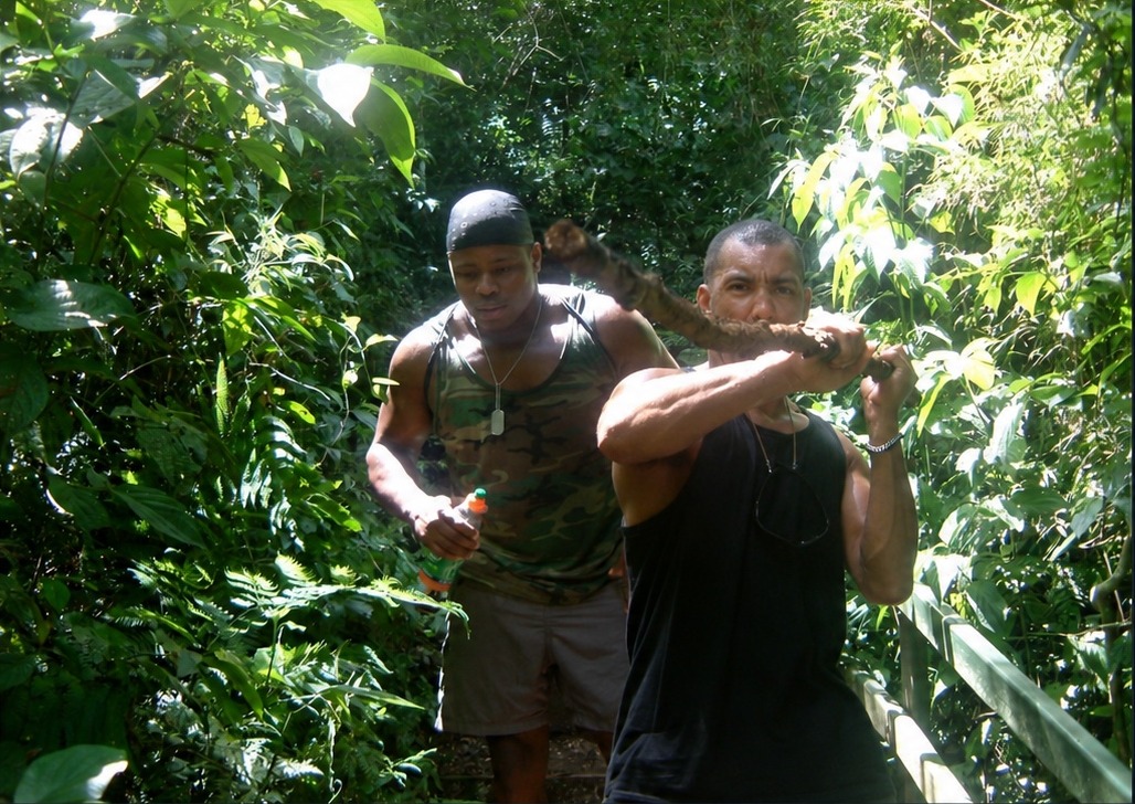 Me and Bubu having an unforgettable adventure in the Amazon jungle.
